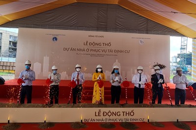 TP.Hồ Chí Minh: Khởi công xây mới 1.750 căn hộ tái định cư Thanh Đa