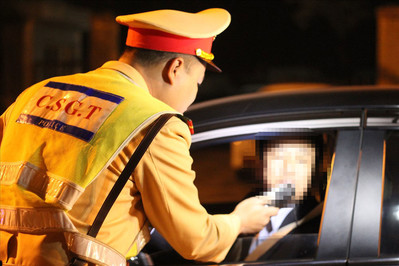Vi phạm nồng độ cồn, Phó phòng khoáng sản Bắc Giang bị phạt 35 triệu, tước bằng lái xe 23 tháng