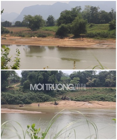 Nghệ An: Ngang nhiên khai thác “cát tặc” trên sông Con và sự im lặng của chính quyền địa phương