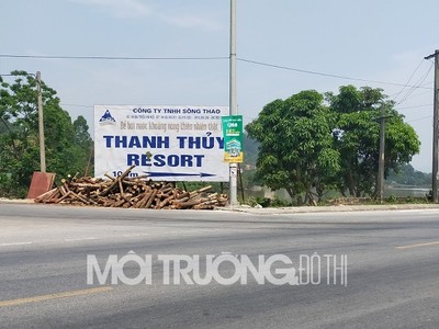 Phú Thọ: UBND huyện Thanh Thủy đã nắm được thông tin về sai phạm của Công ty TNHH Sông Thao