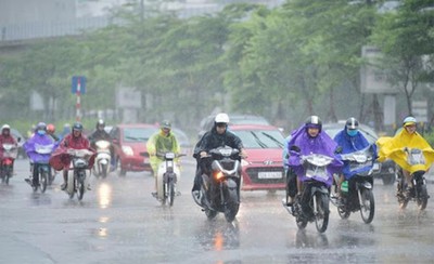 Thời tiết ngày 8/5: Bắc Bộ và Bắc Trung Bộ nhiều nơi có mưa và dông
