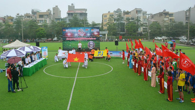 Lễ khai mạc Giải bóng đá Cup Việt Nam Hội nhập – Vì sức khỏe cộng đồng lần II
