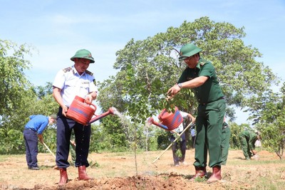 Đắk Lắk trồng 2.000 cây xanh tại các huyện biên giới