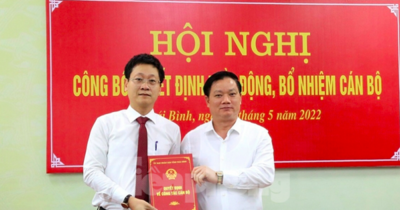 Sở Tài nguyên và môi trường tỉnh Thái Bình bổ nhiệm quyền Giám đốc