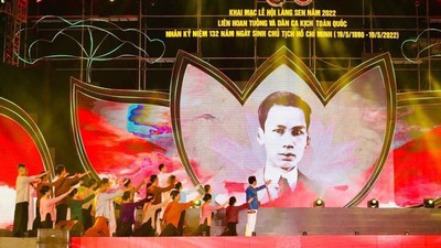Nghệ An: Khai mạc lễ hội làng Sen, Liên hoan Tuồng và Dân ca kịch toàn quốc - 2022
