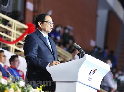 Thủ tướng Chính phủ Phạm Minh Chính dự Lễ bế mạc SEA Games 31