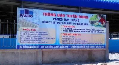 Xây nhà máy xử lý nước thải "chui", công ty Panko Tam Thăng bị phạt 130 triệu đồng