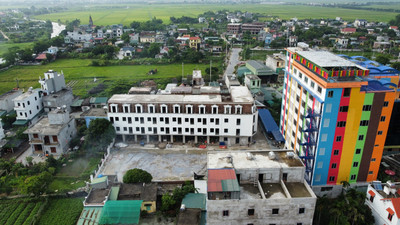 Thái Bình: “Phù phép” xây hơn 30 căn biệt thự liền kề trên đất nông nghiệp