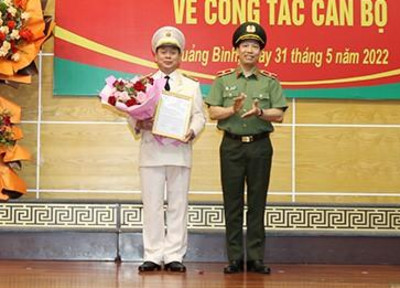Đại tá Nguyễn Hữu Hợp giữ chức Giám đốc Công an tỉnh Quảng Bình