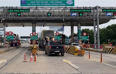 Cao tốc Hà Nội – Hải Phòng chỉ thu phí không dừng kể từ 1/6/2022