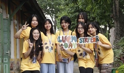 Dự án STRIPED lan toả thông điệp sống xanh của học sinh Hà Nội