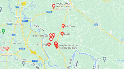Phê duyệt quy hoạch xây dựng KDC Bắc Lý - Hương Lâm (Hiệp Hòa)