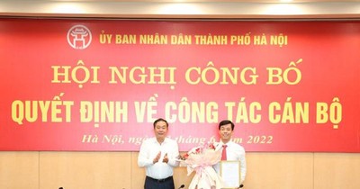 Ông Cù Ngọc Trang giữ chức Phó Chánh văn phòng UBND Hà Nội