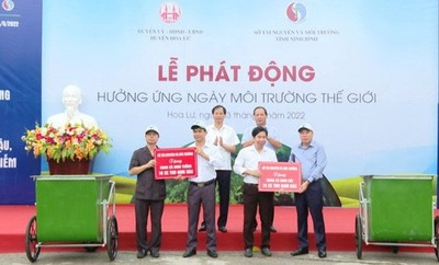 Tỉnh Ninh Bình tổ chức Lễ phát động hưởng ứng ngày Môi trường Thế giới năm 2022