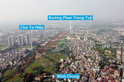 Đường sẽ mở theo quy hoạch xã Tứ Hiệp, Thanh Trì, Hà Nội (phần 3)