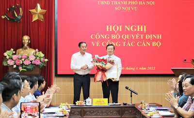 Sở Nội vụ Hà Nội có tân Phó Giám đốc sinh năm 1981