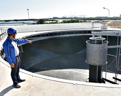Bà Ria - Vũng Tàu: Đầu tư nâng cấp trạm xử lý nước thải tập trung khu Bắc KCN Cái Mép