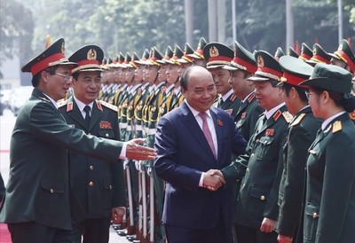 Chủ tịch nước Nguyễn Xuân Phúc dự Lễ kỷ niệm 40 năm truyền thống Binh đoàn 11