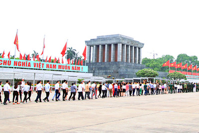 Từ hôm nay (13/6), tạm ngừng tổ chức lễ viếng Chủ tịch Hồ Chí Minh