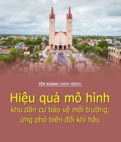 Yên Khánh (Ninh Bình): Hiệu quả mô hình khu dân cư BVMT, ứng phó BĐKH