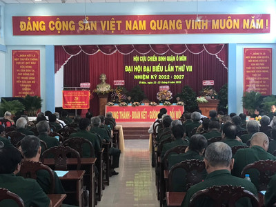 Cần Thơ: Quận Ô Môn tổ chức Đại hội Đại biểu Hội Cựu chiến binh 2022 – 2027