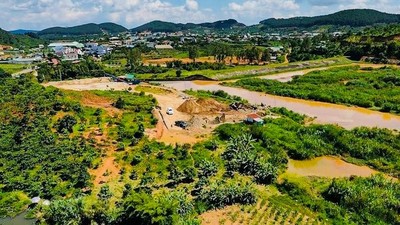 Lâm Đồng: Sai phạm trong khai thác khoáng sản, Cty Song Hà Đà Lạt bị phạt 164 triệu đồng