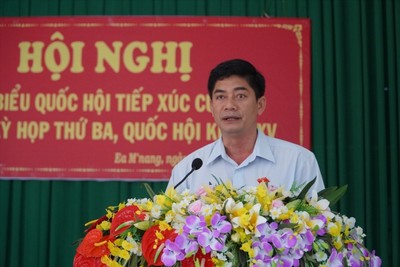Ông Y Vinh Tơr giữ chức Phó Chủ nhiệm Ủy ban Dân tộc