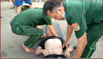 TP. Hồ Chí Minh: Kịp thời cứu sống một người nhảy cầu tự tử