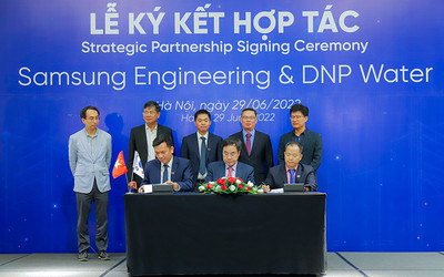 Samsung Engineering chính thức trở thành Cổ đông chiến lược của DNP Water