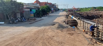 Tiền Hải - Thái Bình: Cần đảm bảo an toàn, vệ sinh môi trường tại dự án xây cống Hải Thịnh