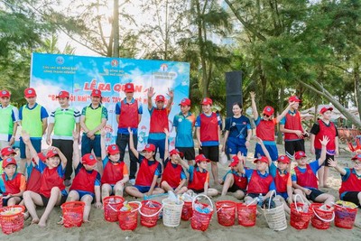 Sầm Sơn (Thanh Hóa): Tổ chức lễ ra quân "Biệt đội nhí chung tay bảo vệ môi trường"