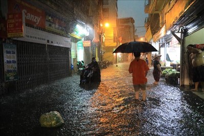 Hà Nội chủ động ứng phó mưa lũ, ngập lụt