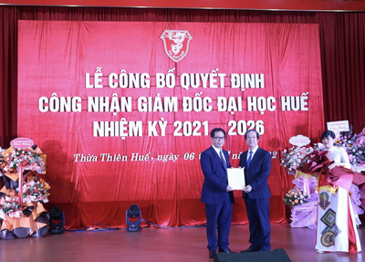 Tân Giám đốc Đại học Huế - Tiến sĩ Lê Anh Phương