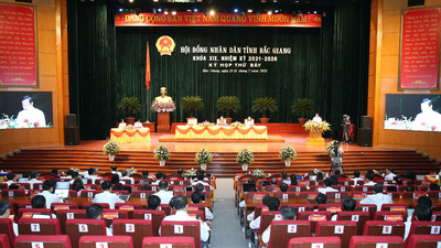 Bắc Giang khai mạc kỳ họp thứ 7, HĐND tỉnh khóa XIX, nhiệm kỳ 2021-2026