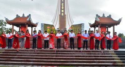 Thành phố Thái Bình: Khánh thành Nhà bia ghi tên liệt sĩ xã Đông Thọ