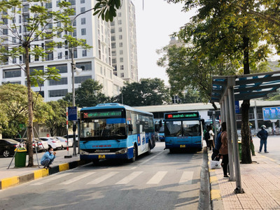 Từ 15/7, xe buýt trợ giá Hà Nội sẽ vận hành 100% công suất