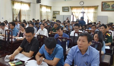 Hà Tĩnh tổ chức tập huấn Luật Bảo vệ môi trường năm 2020