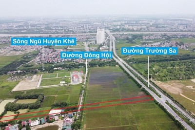 Đường sẽ mở theo quy hoạch ở xã Đông Hội, Đông Anh, Hà Nội (phần 5)