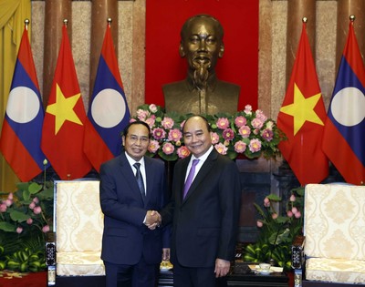 Chủ tịch nước tiếp Phó Chủ tịch nước Cộng hòa dân chủ Nhân dân Lào