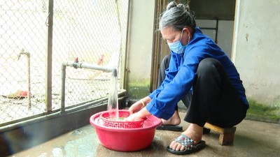 Lâm Bình - Tuyên Quang: Nâng cao tỷ lệ hộ dân sử dụng nước sinh hoạt hợp vệ sinh