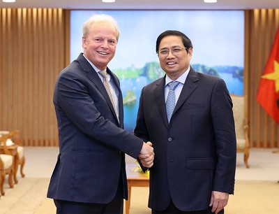 Thủ tướng Chính phủ Phạm Minh Chính tiếp Tổng giám đốc điều hành WB