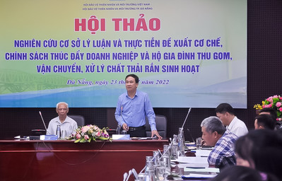 Đà Nẵng: Cần có cơ chế, chính sách khuyến khích doanh nghiệp tham gia xử lý chất thải rắn