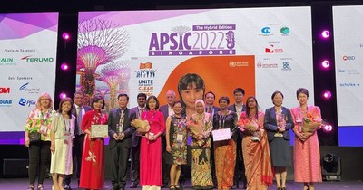 Bệnh viện 108 nhận giải thưởng vệ sinh tay châu Á Thái Bình Dương năm 2021