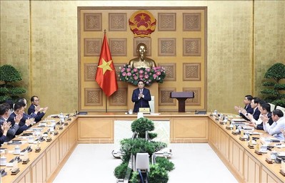 Thủ tướng Phạm Minh Chính đối thoại với doanh nghiệp Hàn Quốc
