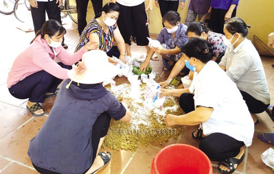 Bắc Ninh: Hội Liên hiệp phụ nữ các cấp nhân rộng mô hình xử lý rác thải sinh hoạt bằng IMO