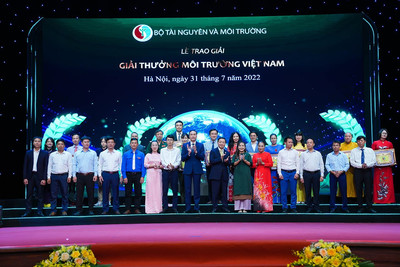 Lễ trao Giải thưởng Môi trường Việt Nam năm 2021