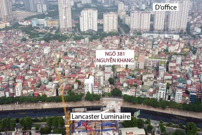 Xác định lại giá đất các dự án, trong đó có dự án 381 Nguyễn Khang, Hà Nội