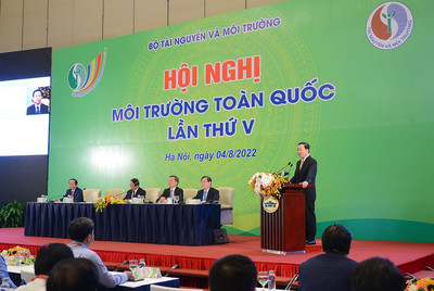 Bài phát biểu của Bộ trưởng Bộ TNMT tại Hội nghị Môi trường toàn quốc lần thứ V