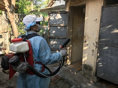 Bình Phước: 80% muỗi kháng với hóa chất phun xịt