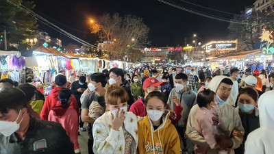 Đà Lạt đề xuất xây phố đi bộ, chợ đêm gần Hồ Xuân Hương